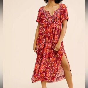 Casting shadows midi dress size small